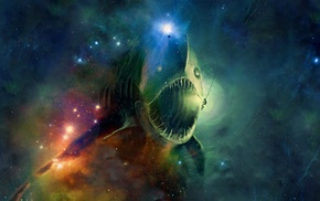 space, fish