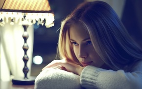 face, girl, blue eyes, blonde