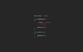 code, syntax highlighting, programming, Inception, programming language, computer