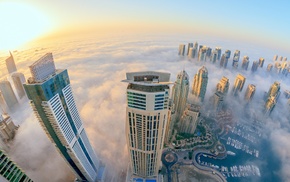 architecture, clouds