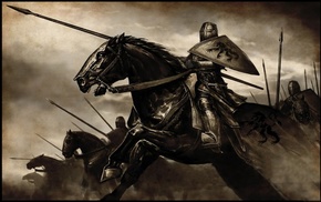 horse, warrior, war, video games, Mount and Blade