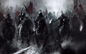 Cavalry, bows, medieval, army