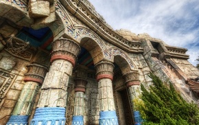 building, architecture, HDR