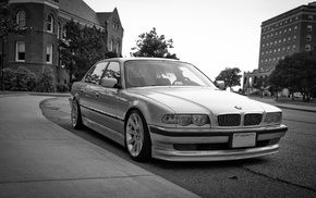 car, bmw E38, BMW