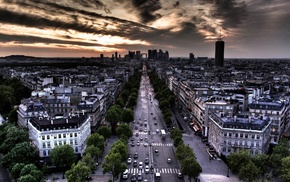 sky, HDR, building