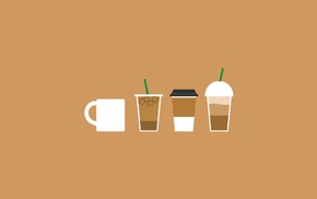 minimalism, coffee, cup