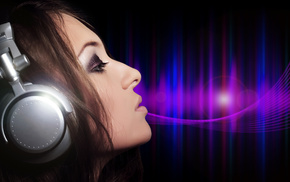 music, girl