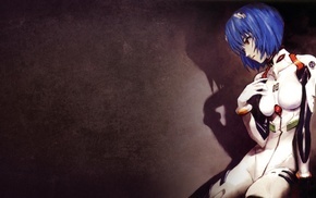 blue hair, Neon Genesis Evangelion, Ayanami Rei