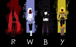 Blake Belladonna, Ruby Rose, Weiss Schnee, Yang Xiao Long, RWBY