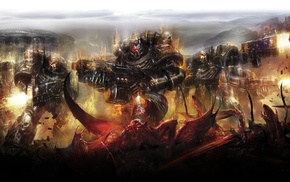 demon, Legion of the Damned, space marines, Warhammer 40, 000
