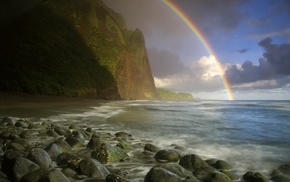 nature, rainbow