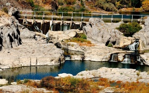 nature, river