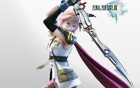 video games, Claire Farron, Final Fantasy, Final Fantasy XIII, sword