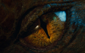 Smaug, eyes, The Hobbit, dragon