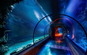 stunner, underwater, tunnel
