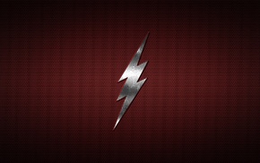 minimalism, Flash, Blitz, The Flash, logo