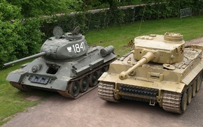 Tiger I, T, 34, 85