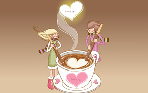 coffee, love, couple