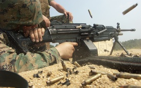 military, FN Minimi, machine gun