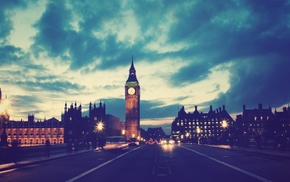 London, photography, city, Big Ben, filter