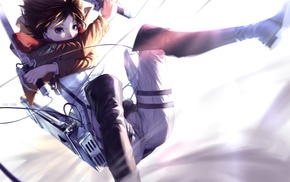 Mikasa Ackerman, anime girls, Shingeki no Kyojin, anime