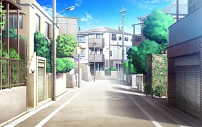 anime, city, Sekirei, cityscape