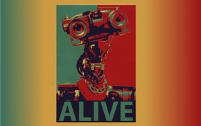 Johnny 5, movies, Short Circuit, life, robot, concept art
