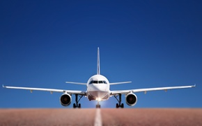 road, aircraft, airplane, sky