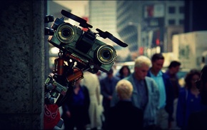 TV, robot, movies, life, New York City, Short Circuit