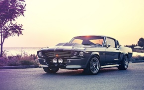 Ford Mustang, Shelby, Ford Mustang Shelby, old car, Shelby GT, car