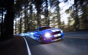 Ford Mustang, road