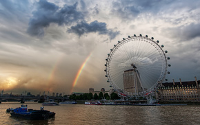 rainbow, London, cities