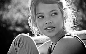 Laneya Grace, face, girl