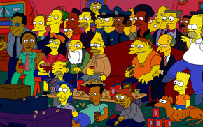 The Simpsons, cartoon, movies